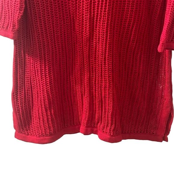 Dressbarn Sunday Crochet Pullover Top Sz 2X - Picture 5 of 7